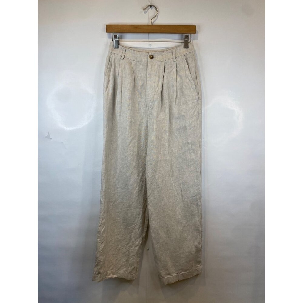Reformation Cream Wide-Leg Pants - Picture 2 of 8